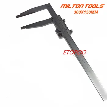 

High quality 0-300mm Heavy Duty Vernier Caliper 12inch vernier caliper with 150mm long jaw 300x150mm steel vernier caliper