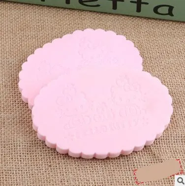 

10pcs/lot Cleansing flutter wash sponge cleansing face flutter cotton cute cat delicate sponge