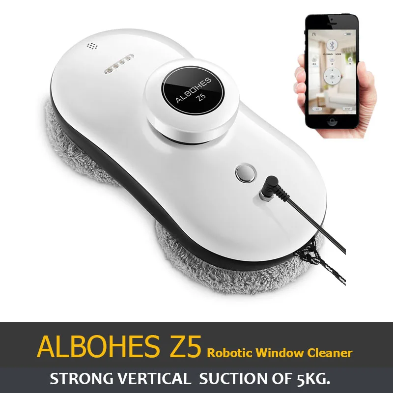 

Window Cleaner Automatic Glass Cleaning Robot Vacuum Cleaner High Suction Anti-Falling Smart Remote Control Home Use