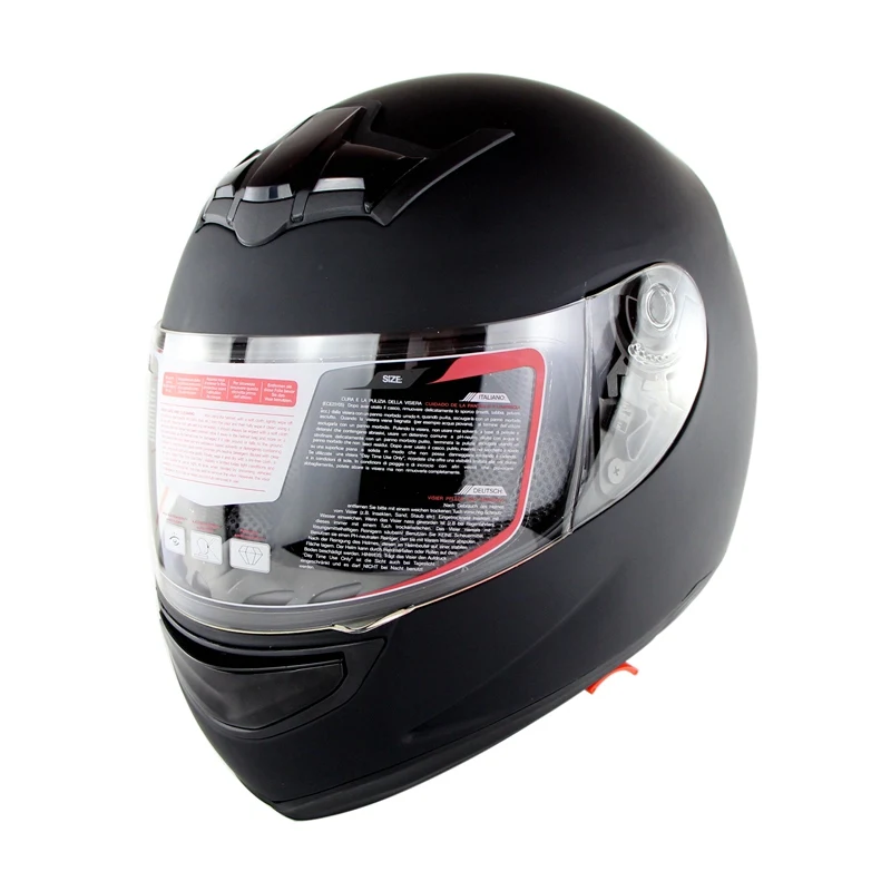 

Built-In Airbag Motorcycle Full Face Helmet Double Lens Casque Motocross Bike Casco Soman 707