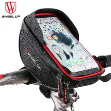 WHEEL UP Bicycle Bag Waterproof MTB Road Bike Bag 6'' Touch Screen Phone Case Cycling Top Frame Handlebar Bag Bike Accessories WHEEL UP Bicycle Bag Waterproof MTB Road Bike Bag 6'' Touch Screen Phone Case Cycling Top Frame Handlebar Bag Bike Accessories