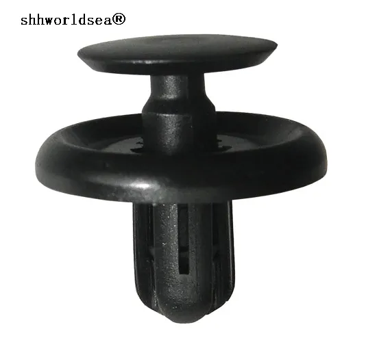 

shhworldsea 100PCS Push-Type Retainer For Toyota 90467-07201 Auto Plastic Fastener Clips Auto Clips Retainer Fastened For Cars