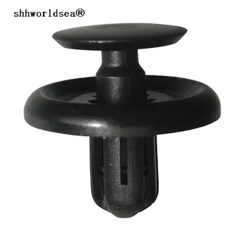 

shhworldsea 100PCS Push-Type Retainer For Toyota 90467-07201 Auto Plastic Fastener Clips Auto Clips Retainer Fastened For Cars