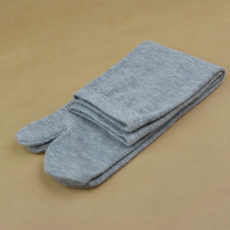 3 Pairs New Unisex Cotton Ninja Socks Japanese Style Kimono Flip Flop Slipper Sandal Split 2 Toe Tabi Foot Finger for Men Women (9)