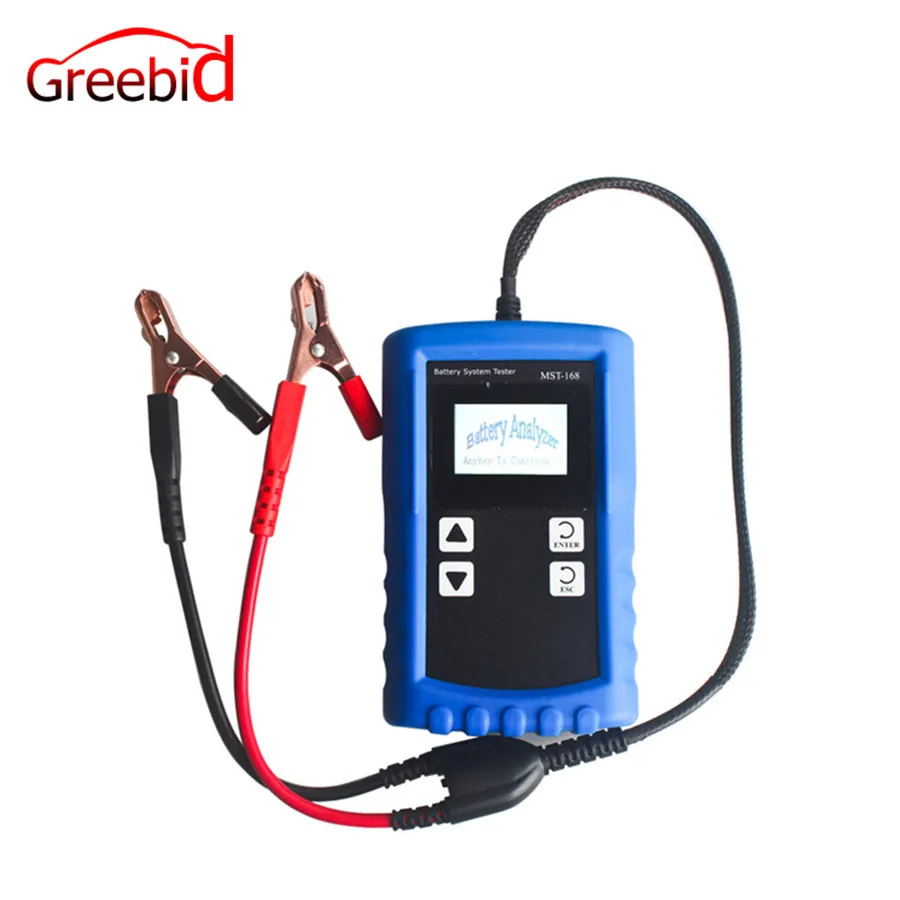 

MST-168 Portable 12V Digital Battery Analyzer MST-168 Digital Battery Analyzer MST-168 Battery Tester with Powerful Function