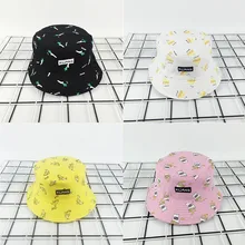 Унисекс для взрослых Двусторонняя одежда банан Рыбацкая шляпа Солнцезащитная шляпка для ношения на открытом воздухе пара ведро шляпа Chapeu Feminino gorras