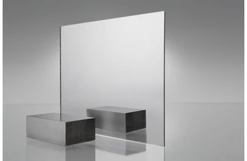 

300mm x 200mm x 1.0mm Acrylic (PMMA) 1-Sided Clear Mirror - 16 pcs/lot