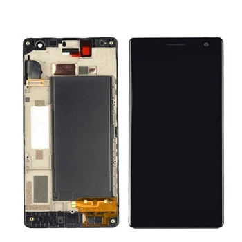 

New LCD For Nokia Lumia 730 LCD Display Touch Screen with frame Digitizer Panel Assembly Replacement Parts