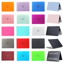 Для нового Macbook Pro 13 15 с и без сенсорной панели Матовый Жесткий чехол A1706 A1989 A1708 A1707 A1990