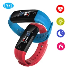 CD02 смарт-Браслет фитнес-браслет водонепроницаемый смарт-браслет пульсометр цветной ЖК-экран фитнес-трекер спортивные наручные