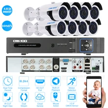 OWSOO AHD 1080N DVR 8 шт. 960 P AHD IP камера ИК обнаружения движения Ночное видение CCTV Камера для видеонаблюдения Системы PAL Системы