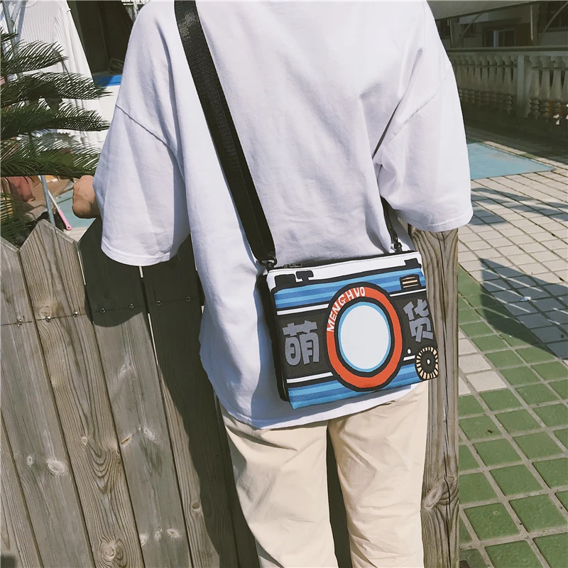 Menghuo 2018 Personality Retro 3D TV Tape Camera Radio Shape Women Handbag Ladies Shoulder Bag Messenger Bag Rock Cross-body Bag (3)