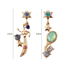 10 пара/лот Модные женские ювелирные аксессуары Сейлор Мун новые серьги для женщин