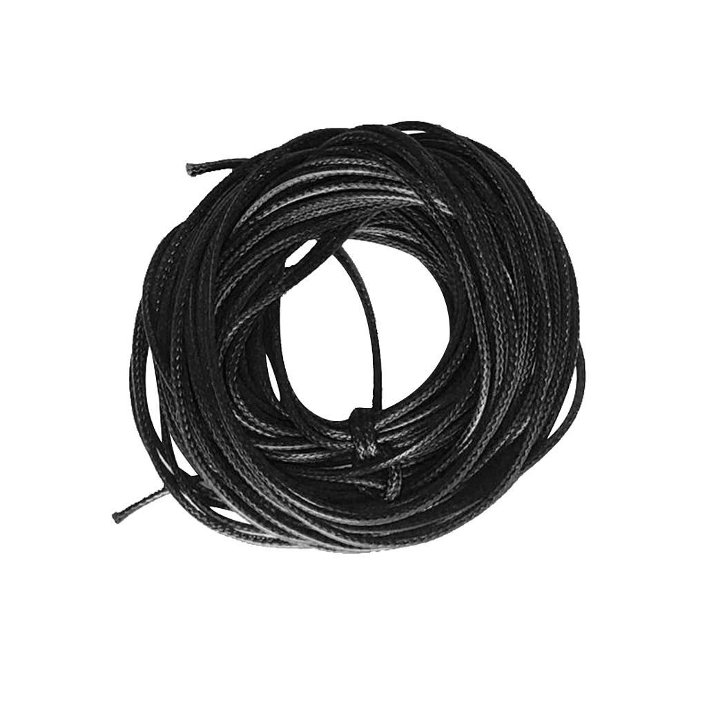 2x 11Yd оптовая продажа Вощеная кожа ожерелье/браслет Шнуры Веревки DIY 1 5 мм