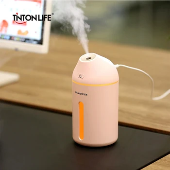 

TINTON LIFE USB Interface Air Humidifier Ergonomic Spray Angle Vehicle Office Home Humidifier