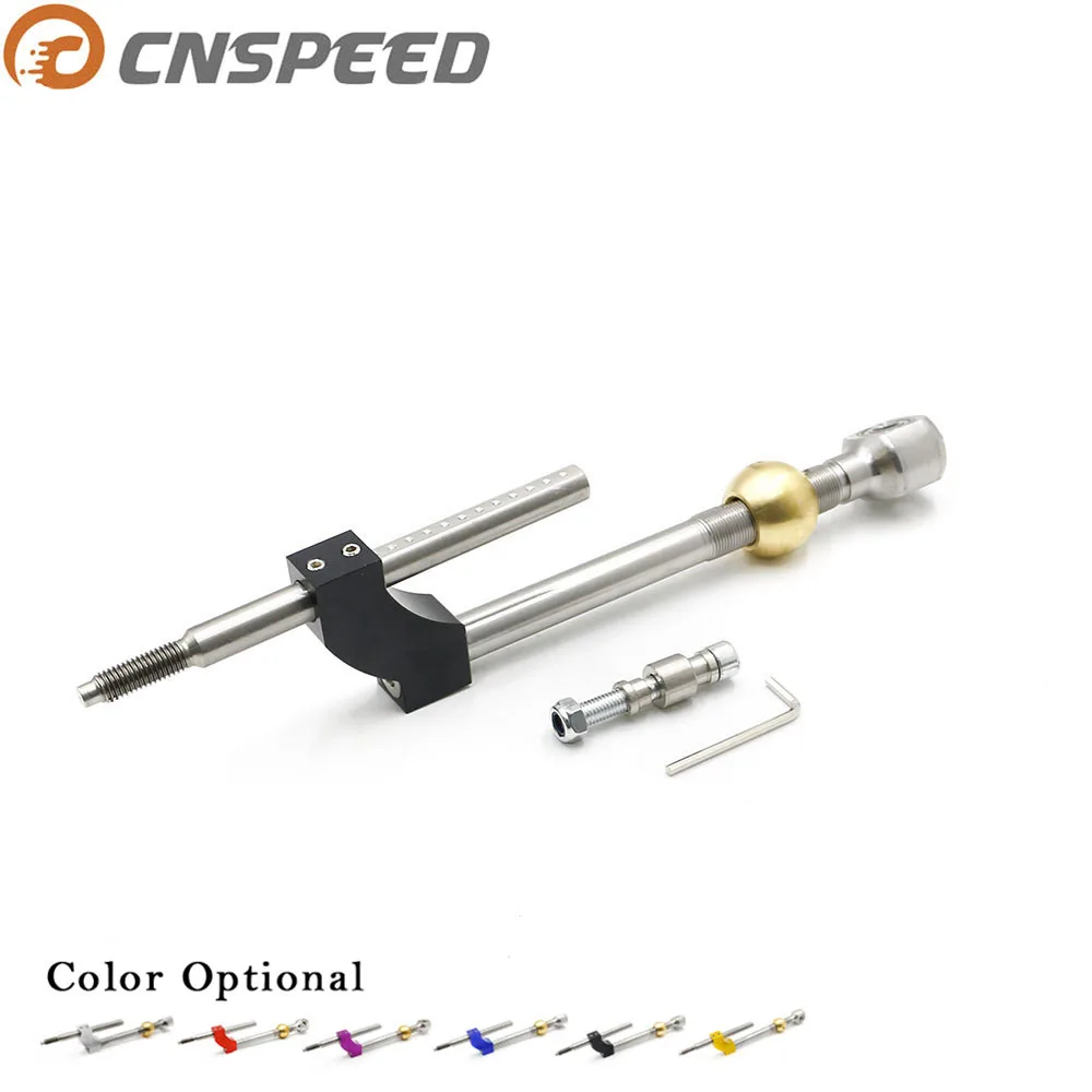 CNSPEED регулируемая ручка переключения скоростей для Honda Civic B D с двойным поворотом