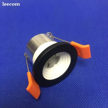 

10pcs/lot Adjustable-pitch Led Cabinet Light Light Energy Saving Spot Home gold color Downlight Mini Recessed Lamp