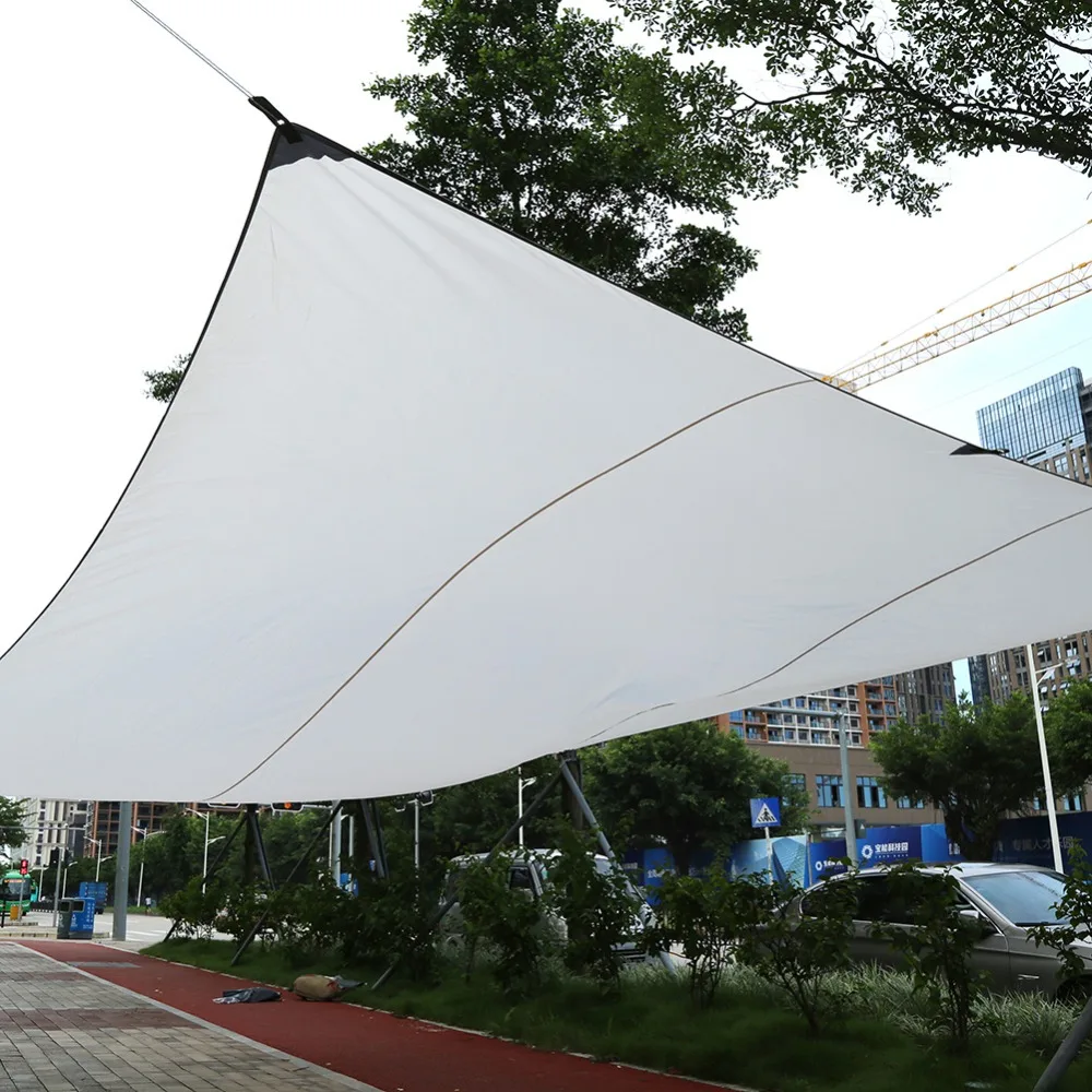 

New Sand Sun Shade Sail Sunscreen Rectangle Awning Canopy Outdoor Garden Patio 4.5x5m 3x4m Hot Sale