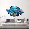 Underwater Fish Dolphin 3d Vivid Window Wall Stickers DIY Wall decals Bathroom Living Room Bedroom Home Decoration Poster ► Photo 3/3