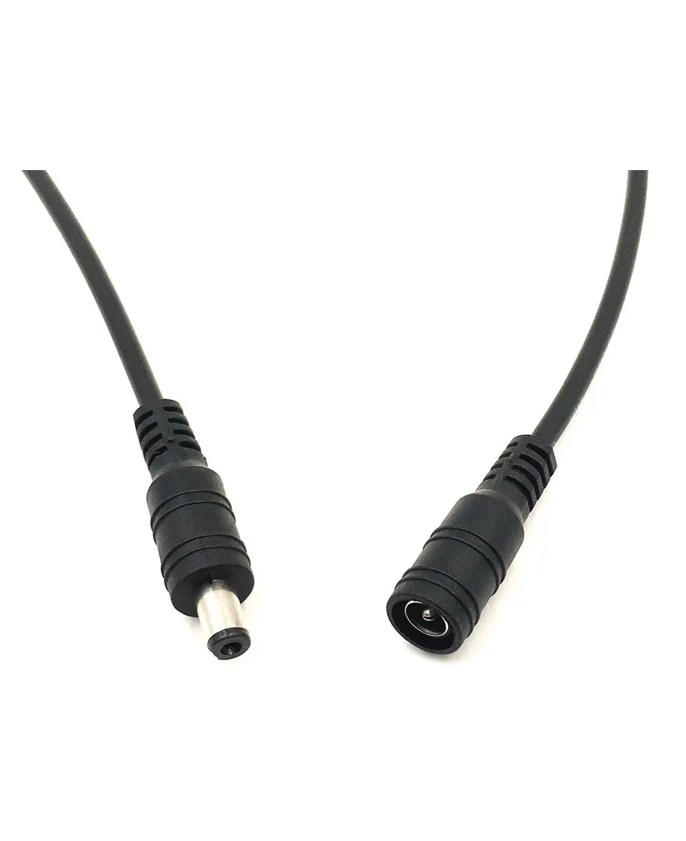 10-Set DC Male Female Cable Wire Connector 2.1x5.5mm Plug Jack DC-022 Power Adapter For LED Strip Lights DIY Electrical Socket (7)