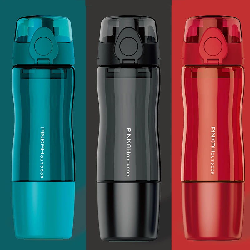 

Sport Water Bottles 570ml Outdoor Travel Portable Leakproof Tritan plastic Drink Bottle BPA Free