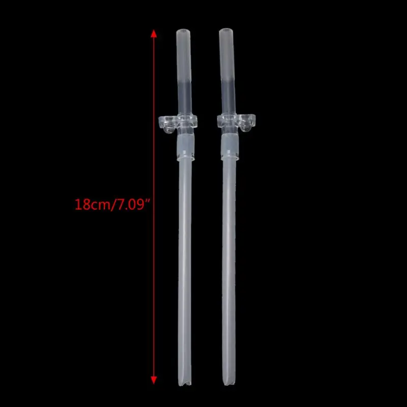 2 шт./компл. детская бутылка соломы жидкий силикон питью мелкими глотками, ПП для питевых чашек аксессуар для детские, для малышей бутылка P31B