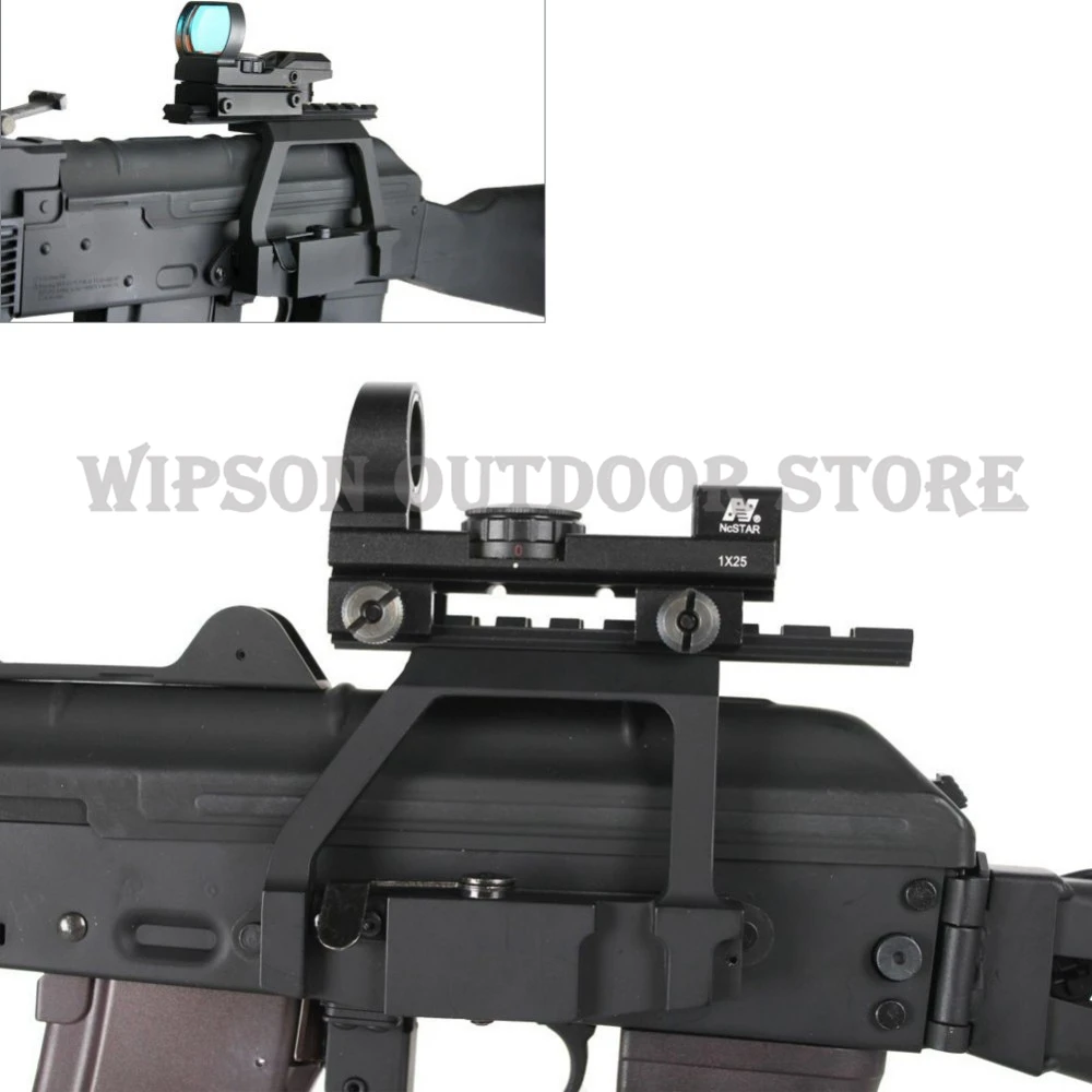 WIPSON металлическое верхнее рельсовое крепление AK47/AK74 SAIGA винтовка страйкбол боковое рельсовое крепление для прицела QD для 20 мм Пикатинни прицел
