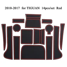 Car Door Pad for Volkswagen Tiguan 10-17 Gate Slot Mat Rubber Anti-Slip Cup Holder Mat Cushion Interior Accessories Decoration Car Door Pad for Volkswagen Tiguan 10-17 Gate Slot Mat Rubber Anti-Slip Cup Holder Mat Cushion Interior Accessories Decoration