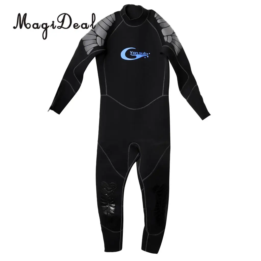 

Premium 5mm Neoprene Men Wetsuit for Scuba Diving Snorkeling Surfing Kayak Bodyboard Jet Ski Sailing Rafting Kayaking Boating