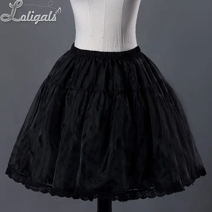 Classic Ball Bown Style Short Lolita Petticoat Sweet Organza Slip Skirt by Classical Puppets Classic Ball Bown Style Short Lolita Petticoat Sweet Organza Slip Skirt by Classical Puppets