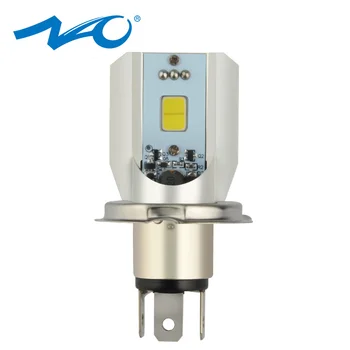 

NAO LED H4 Motorcycle Headlight HS1 led Bulb moto light Plug and Play 6W 12V 24V 800LM High Low Beam COB Motobike Light Lamp M2S