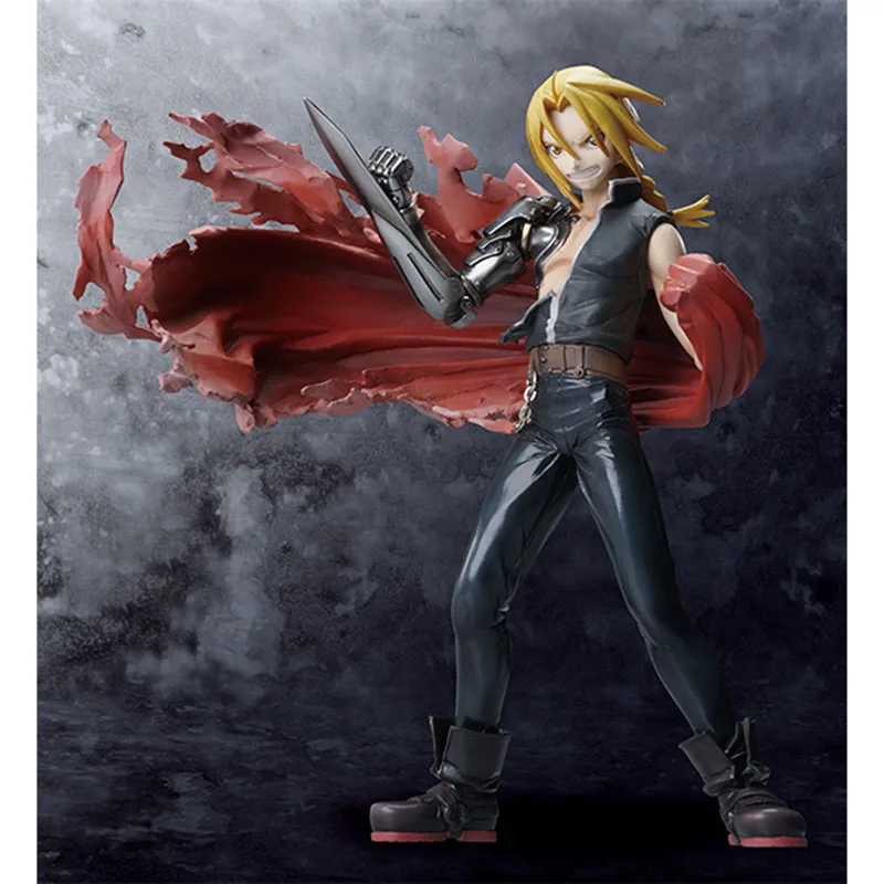 

Japanese figure Megahouse GEM Fullmetal Alchemist Edward Elric Action Figure Model Toys Figurals Dolls Brinquedos 18cm