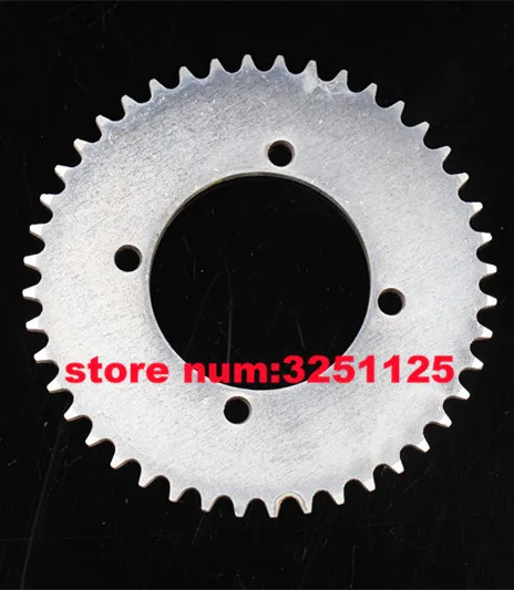 THE MOTOR Store rear sprocket t8f 44t silver 54mm 44 tooth mini moto atv quad dirt pit bike parts moped scooter pocket