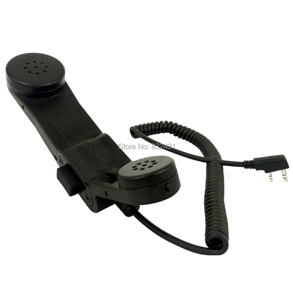 2 Pin Telephone Speaker Microphone for Kenwood Baofeng UV5R 888S 2