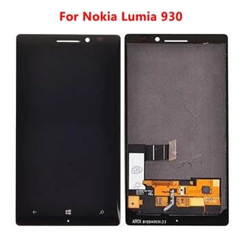 

Mobile Phone LCD 5.0 inch For Nokia Lumia 930 Display Assembled With Touchscreen Panel Replacement Parts without/with Frame
