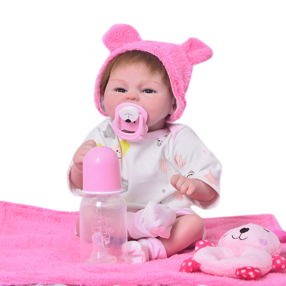 KEIUMI 17 Zoll Neue Stil Rebron Baby Nette Mädchen Puppe Mit Weichen Silikon Vinyl Schöne Baby Spielzeug Puppe Für Kinder der Tag Geschenke KEIUMI 17 Zoll Neue Stil Rebron Baby Nette Mädchen Puppe Mit Weichen Silikon Vinyl Schöne Baby Spielzeug Puppe Für Kinder der Tag Geschenke