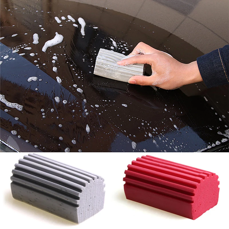 1Piece Car Wash Strong Water Absorption PVA Sponge Magic Clay Bar Super Clean Tools Cleaner Dropshipping | Автомобили и мотоциклы