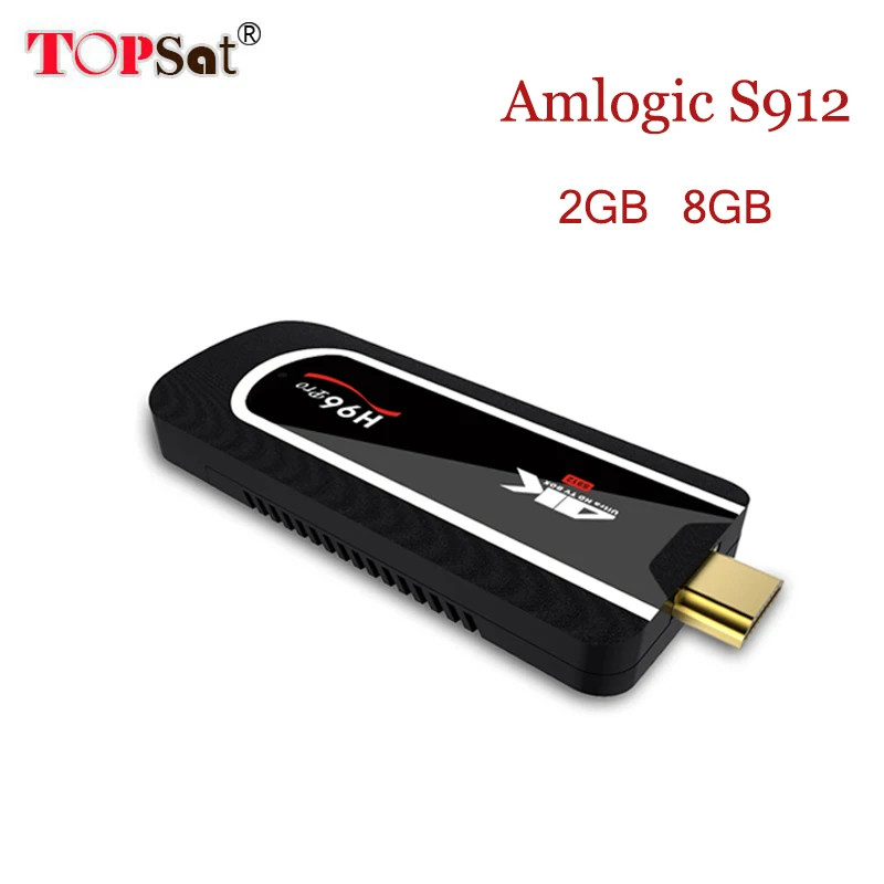 

H96 Pro mini Amlogic S912 octa Core Android 7.1 2GB/8G tv box BT4.1 2.4G WIFI TV Stick Full HD support IPTV