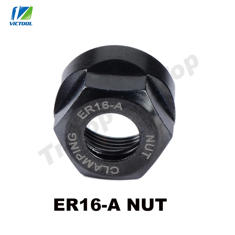 2pcs/lot precision A type ER16 spring collect nut clamping ER16-A for CNC milling engraving machine