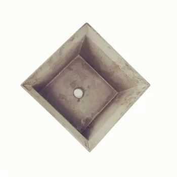 

Simple Square flowerpot silicone mold for concrete DIY Succulent plants pot making tool Cement Ceramic Planter Mould