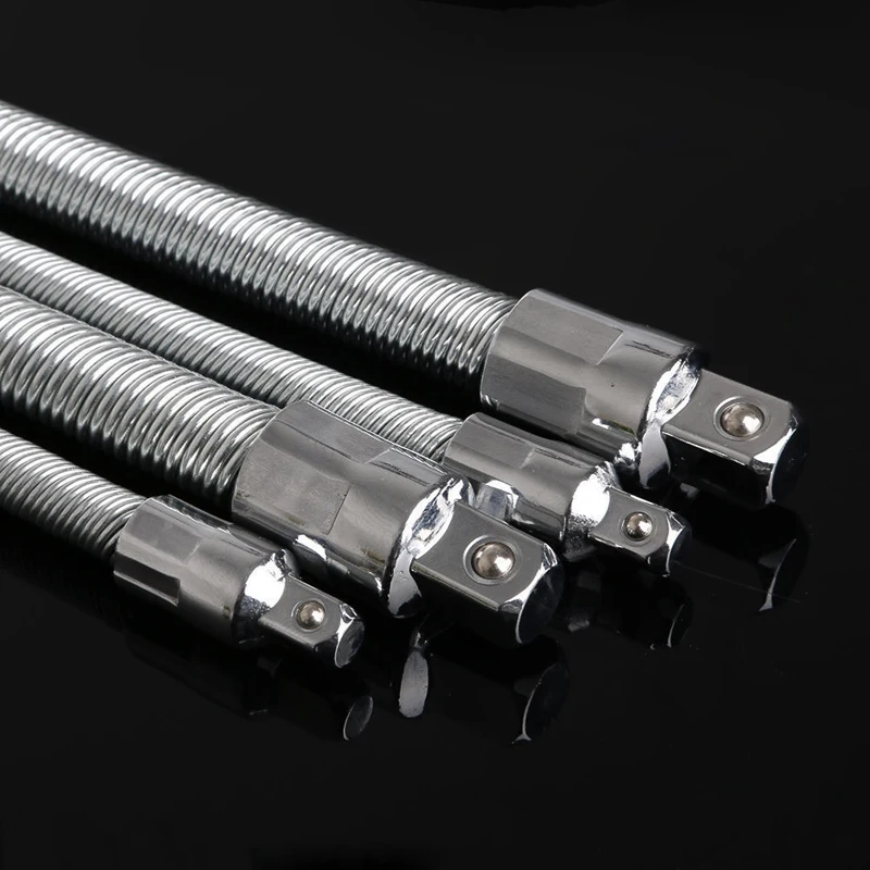 3/8" 1/4" Flexible Hose Hex Screwdriver Extension Bit Adapter Socket New DIY accessories