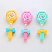 Kawaii милые конфеты леденец коррекция Ленточные ластики корректор школьные офисные поставки студенческие Канцелярские Товары для детей Подарки