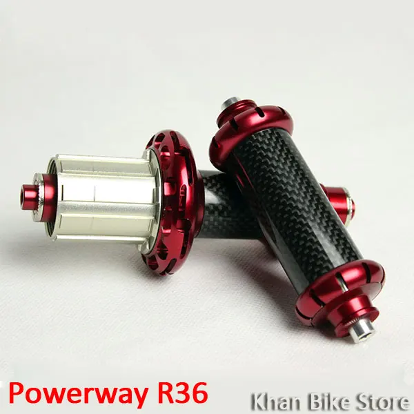 Powerway R36 Straight Pull Hub carbon road bike bicycle hubs front 20