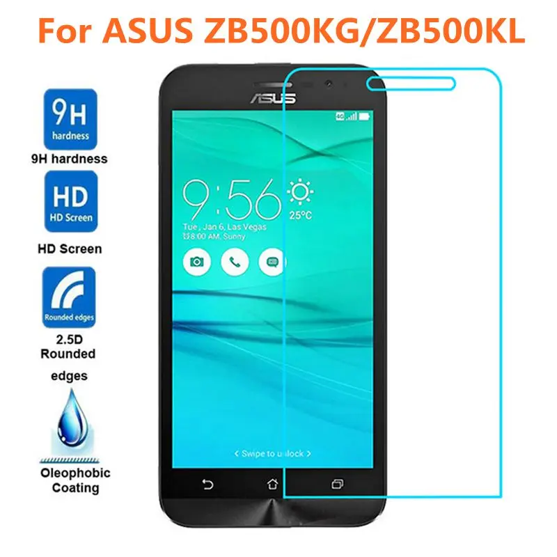 Закаленное стекло для ASUS Zenfone Go ZB500KL защитная пленка экрана zb500кг X00AD X00ADC X00ADA |