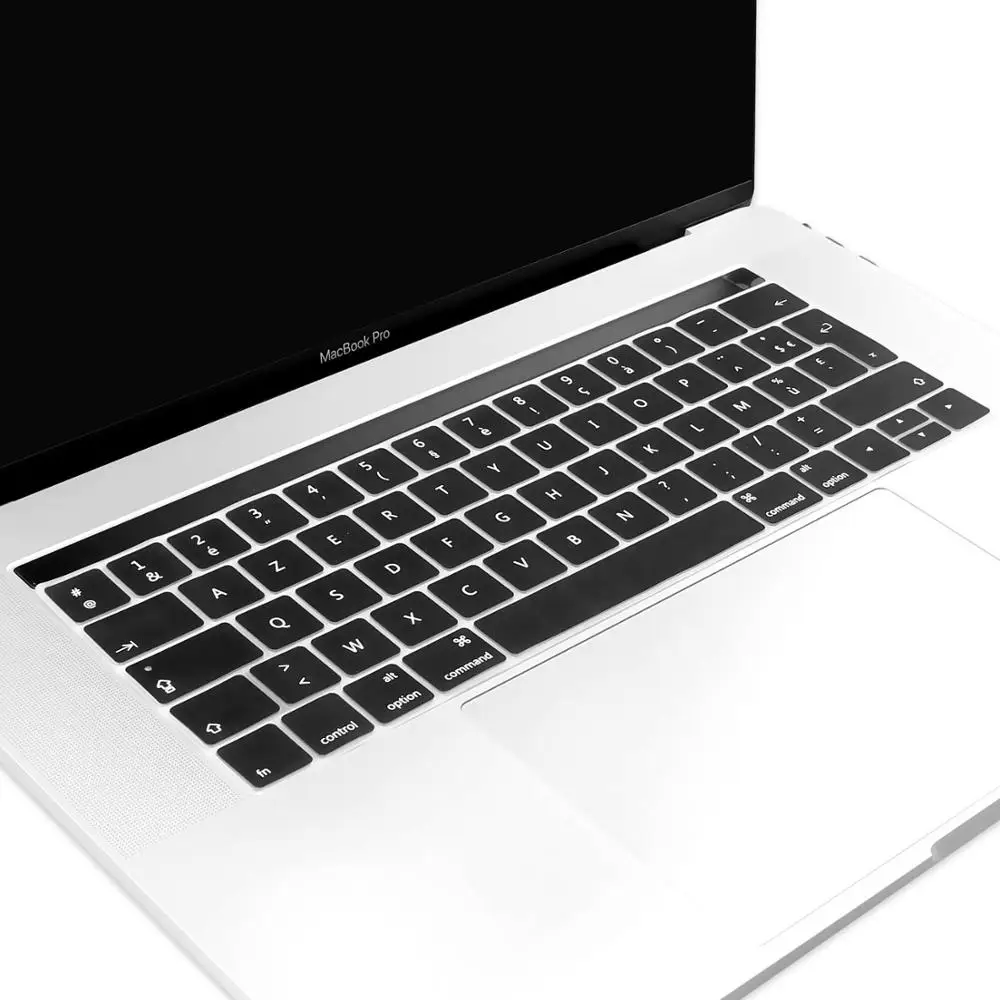 Чехол с французской силиконовой клавиатурой AZERTY для Macbook Pro Retina Air 11 12 13 15 Touch bar 2020