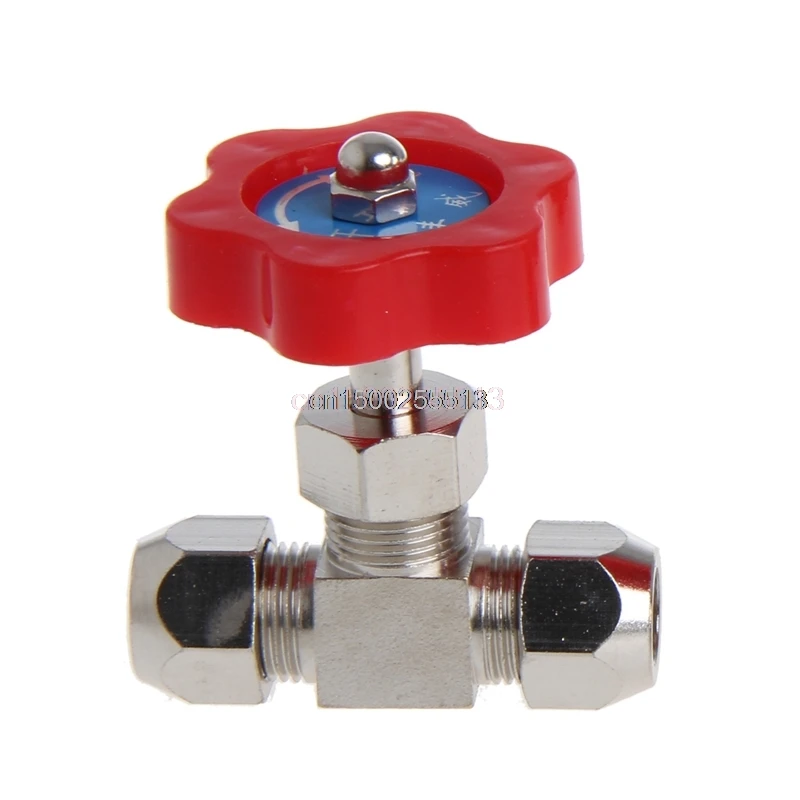 

Durable Tube Nickel-Plated Brass Plug Needle Valve OD 6mm/8mm/10mm