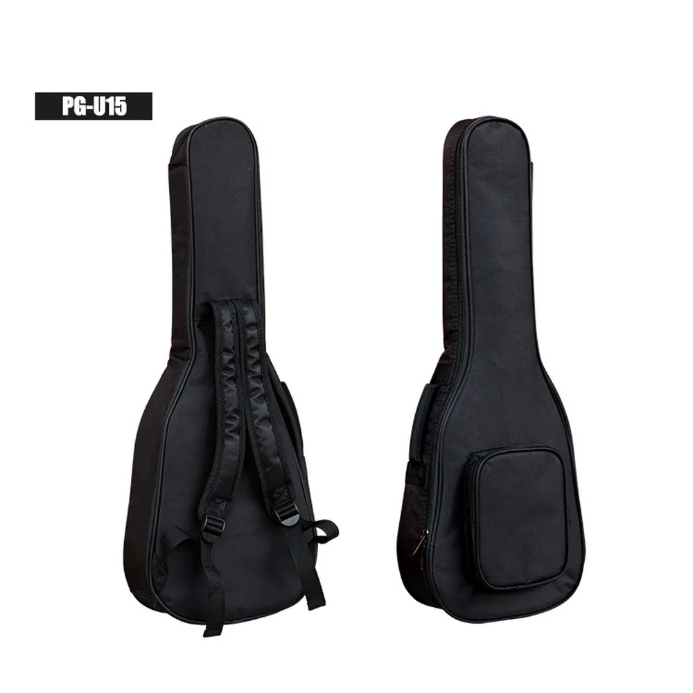 

Guitar Backpack Musical Instrument Shoulder with Cotton Shaped Yukerri High-end Lukule Double Pack 21/24/26 Inc Guitar Cases