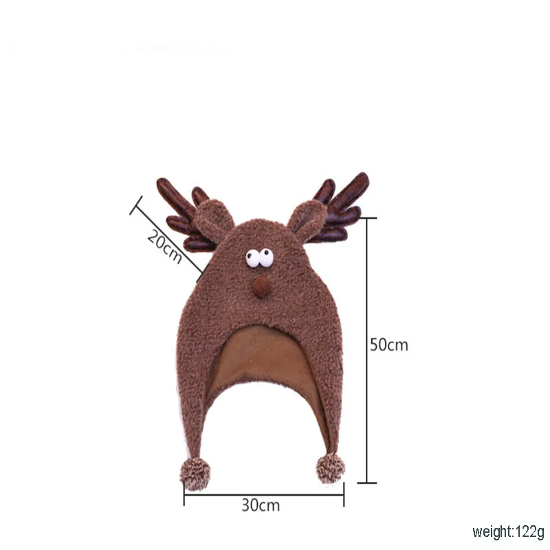 Вeчeринки yкрaшeнa новая стильная текстильная спортивная обувь милые шапки Санта-Клауса подарки шапки "Лось" Рождество Кепки для взрослых и детей, рождественские украшения, реквизит