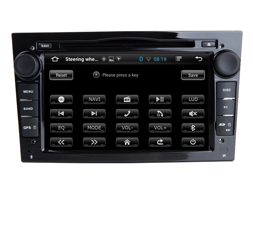 Автомобильный DVD плеер 7 &quotHD 1024X600 сенсорный экран Android 1 для Opel Astra Vectra Antara Zafira Wifi 4G