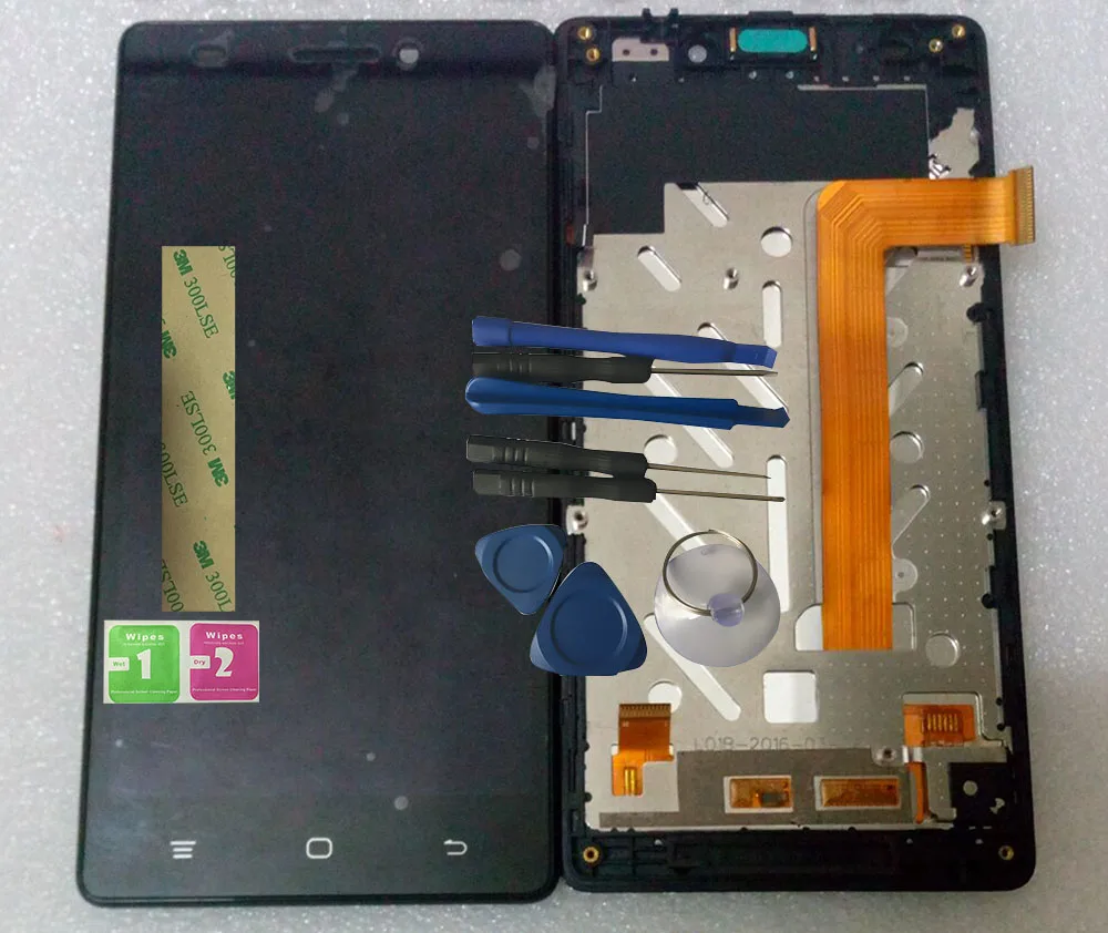 

New For Haier HM-I502-FL Touch Screen With LCD Display With Frame Digitizer Assembly Replacement With Tools+3M Sticker
